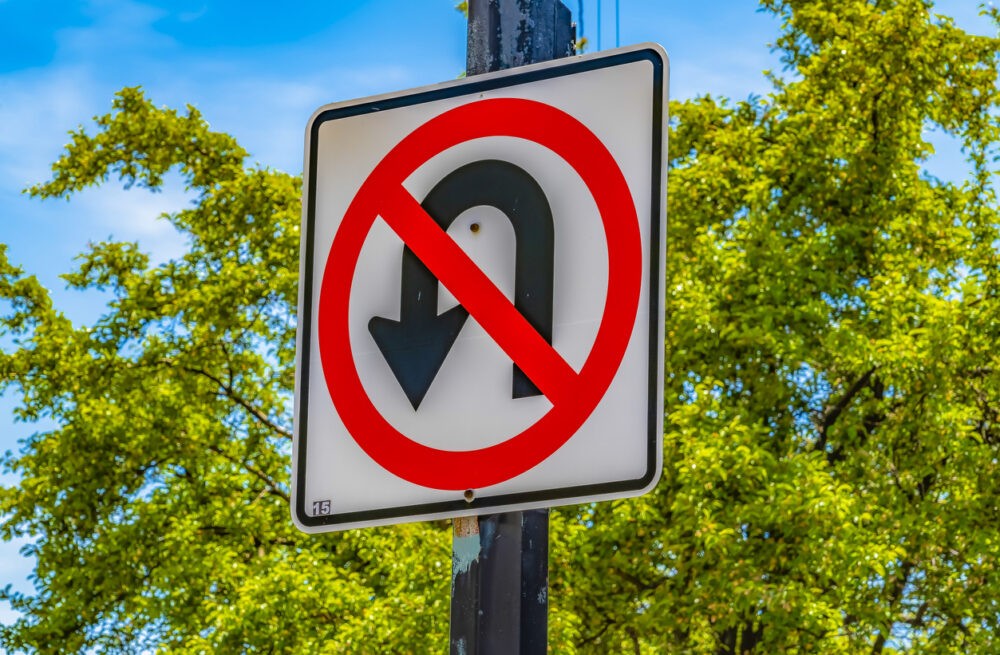 NJ 394–125 Improper U-Turn