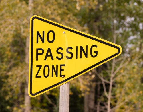 NJ 394–86 Passing in No Passing Zone