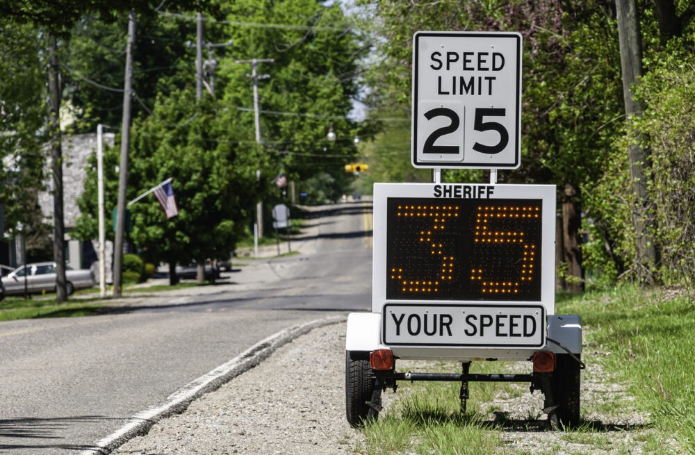 NJ 394–98 Exceeding maximum speed 1-14 mph over limit